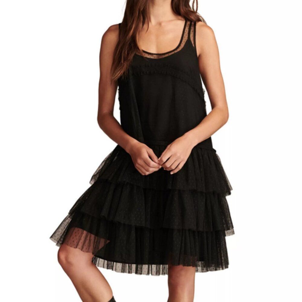 Lucky Brand Women's Size Small Tulle Party Mini Dress - Picture 1 of 11
